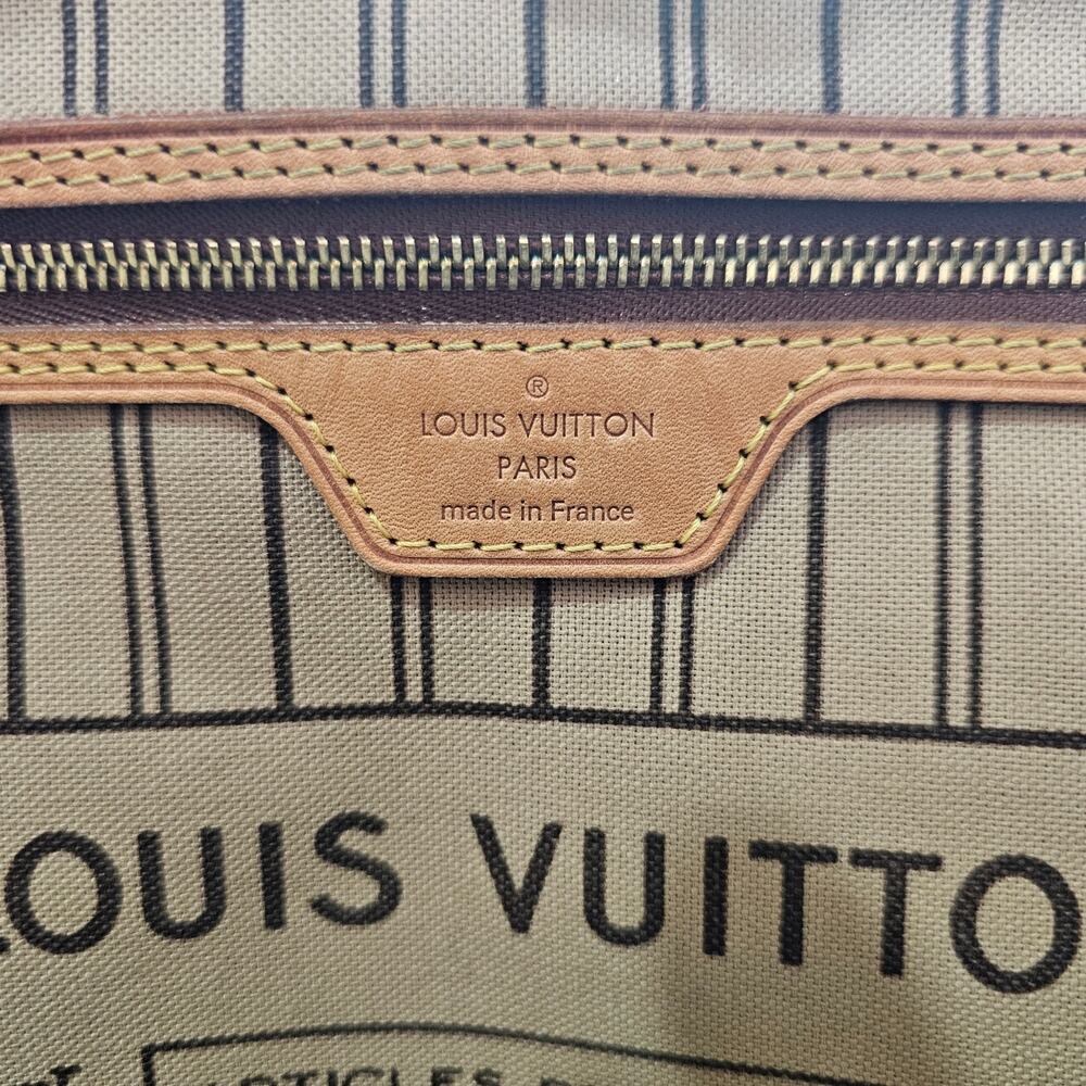 Louis Vuitton Neverfull MM Monogram Canvas Tote Bag Brown - Preowned - Picture 11 of 15